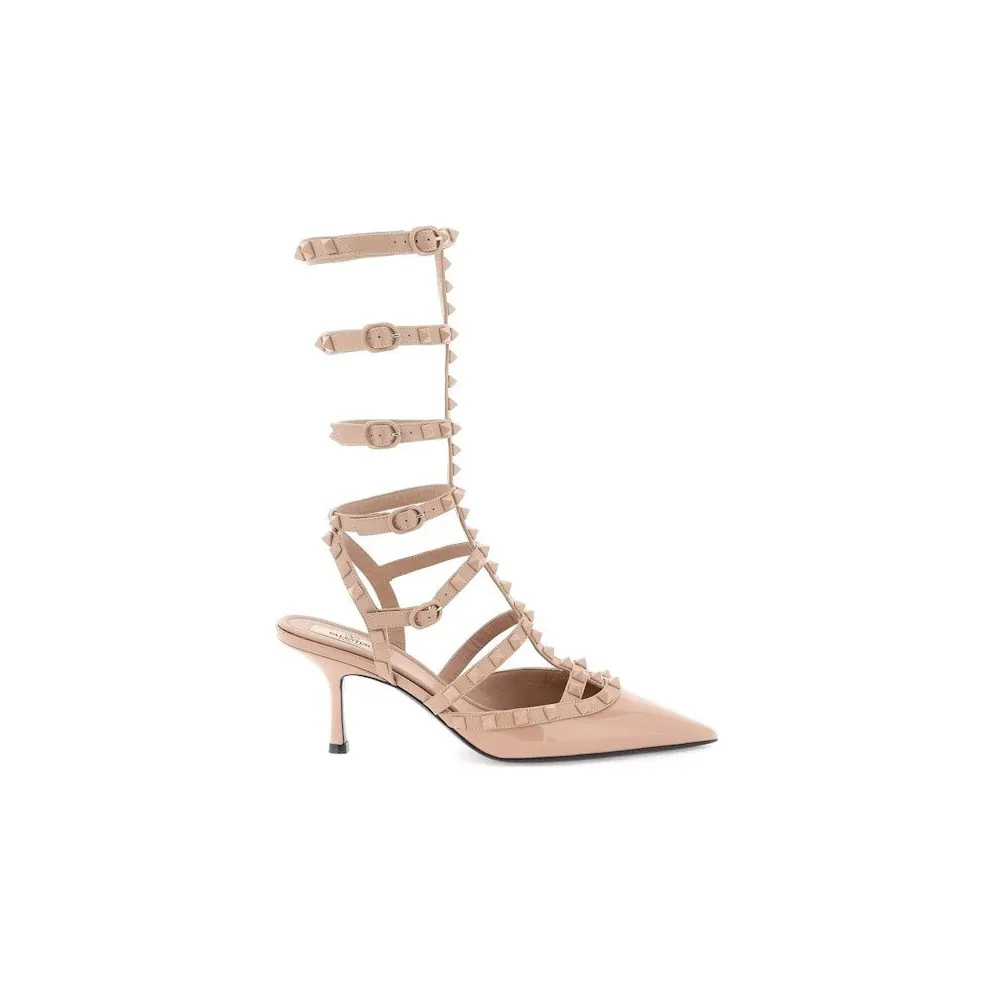 Valentino Garavani Rockstud Pointed Toe Pumps Pink (3W0S0HU9ZZFGF9)