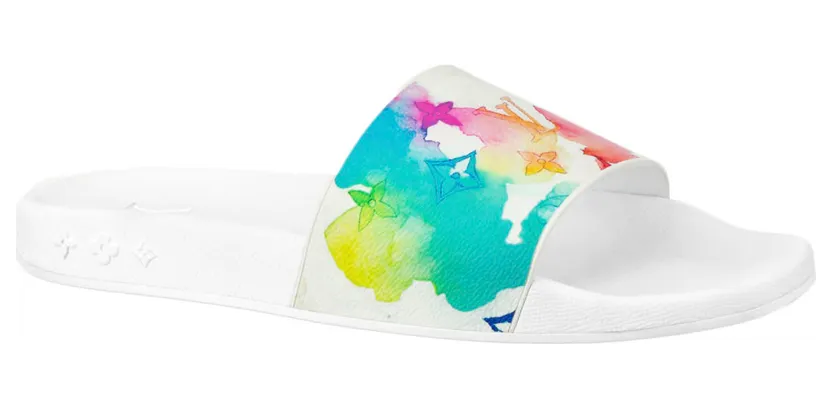 Louis Vuitton Waterfront Mule Multicolor Watercolor (1A8SM3)