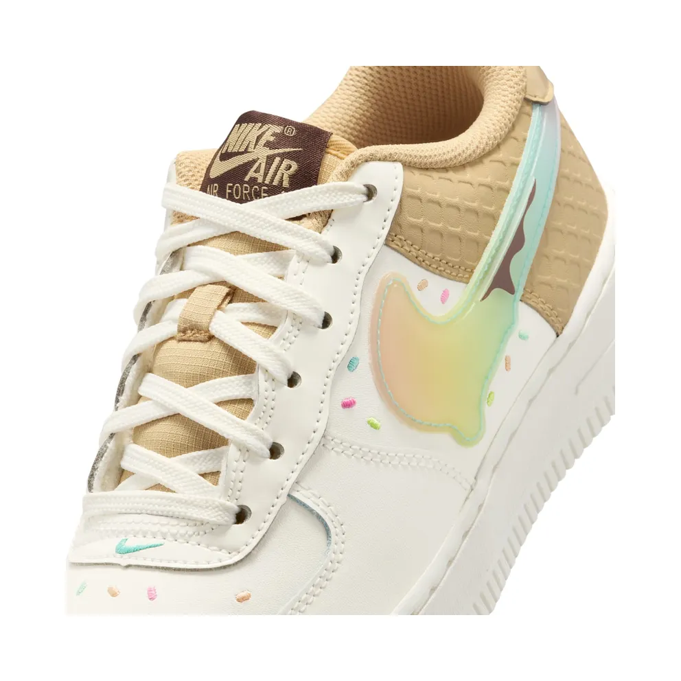 Nike Air Force 1 GS “Sail / Sesame / Lemon Venom / Multi-Color” (IV6209-133)