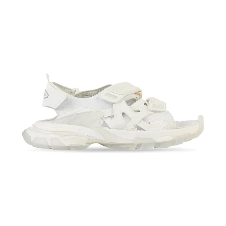 Balenciaga Track Sandal Clear Sole White (655948W2CC29000)