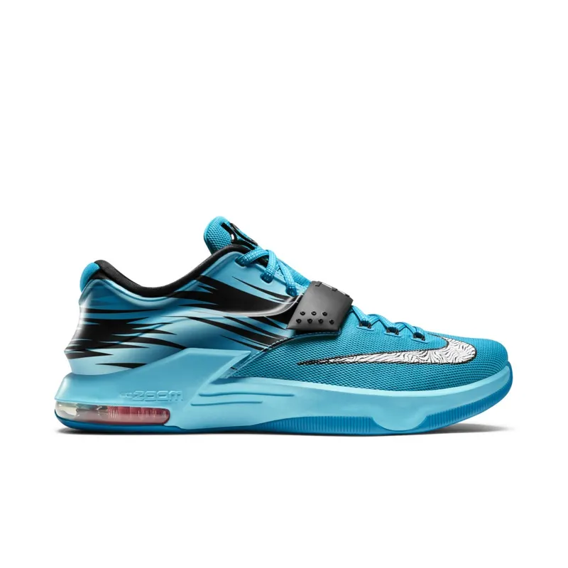 Nike KD 7 ‘Clearwater’ Light Blue/White-Clearwater-Total Orange (653996-414)