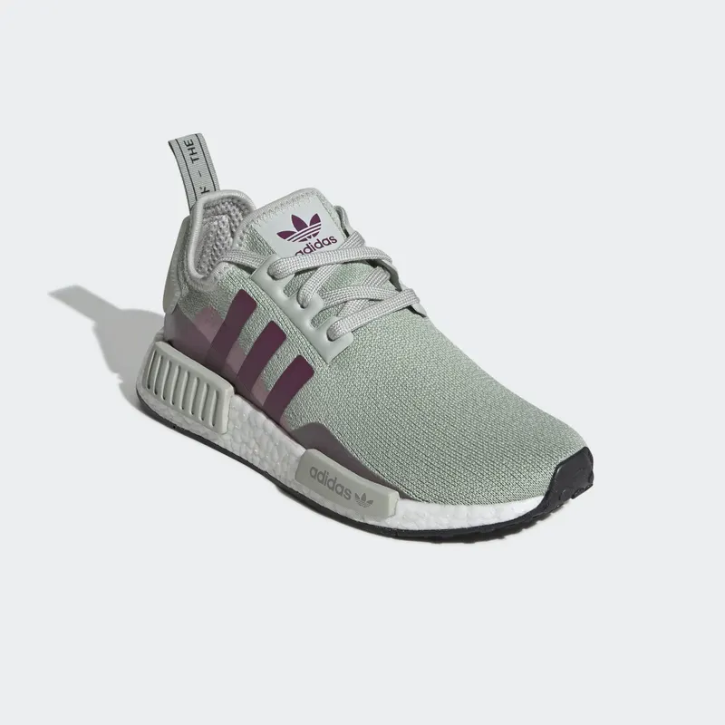 adidas  NMD R1 Outdoor Pack Ash Silver (W) Ash Silver/Purple Beauty/Shock Pink (EE5177)