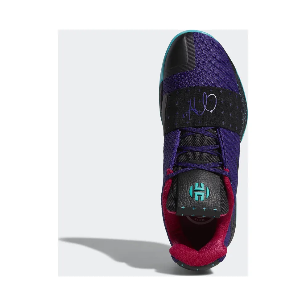 adidas Harden Vol. 3 Drew League College Purple/Black/Hi-Res Aqua (B42005)