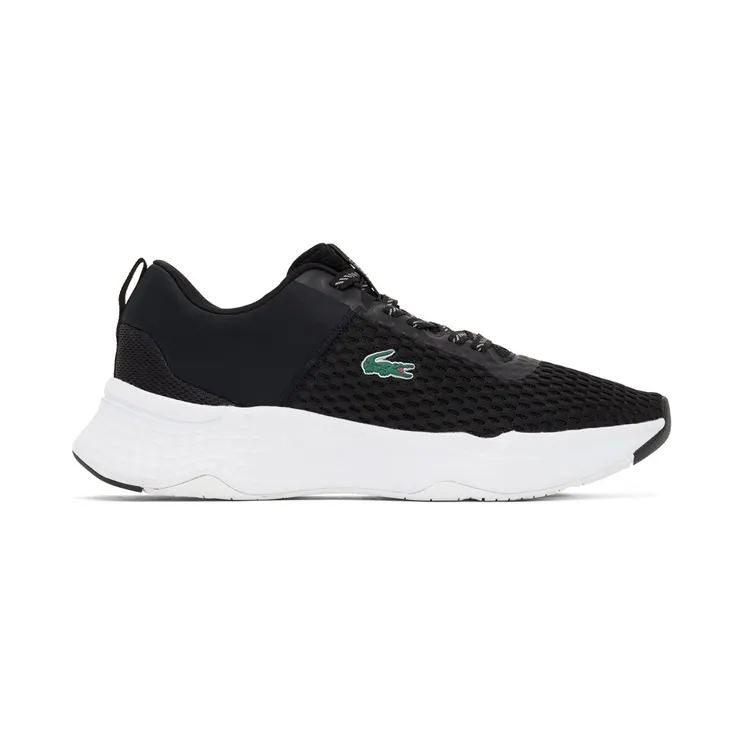Lacoste Black Textile Court-Drive BLK/WHT 312 (40SMA0068)
