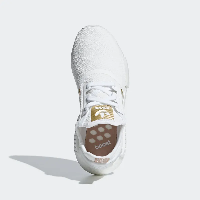 adidas NMD R1 Cloud White Copper Metallic (W) Cloud White/Copper Metallic/Ash Pearl (B37650)