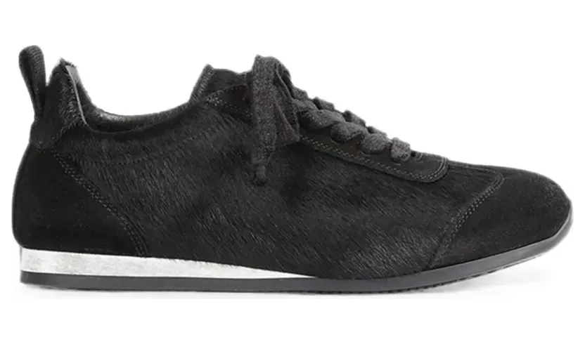 Uma Wang calf hair suede “Black” (US9088)