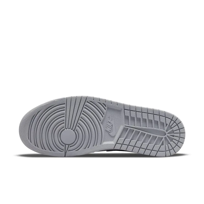 Air Jordan 1 Mid Smoke Grey Black (554724-078)