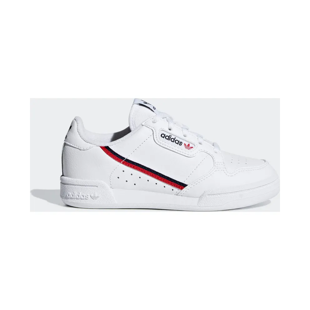 adidas Continental 80 Schuh Cloud White / Scarlet / Collegiate Navy (G28215)