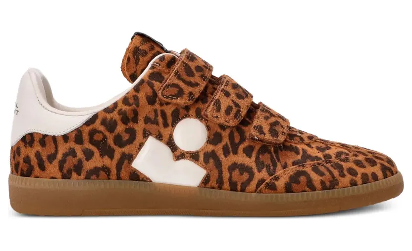 ISABEL MARANT Beth mit Leoparden-Print – Orange (BK0013FAC3E08S)