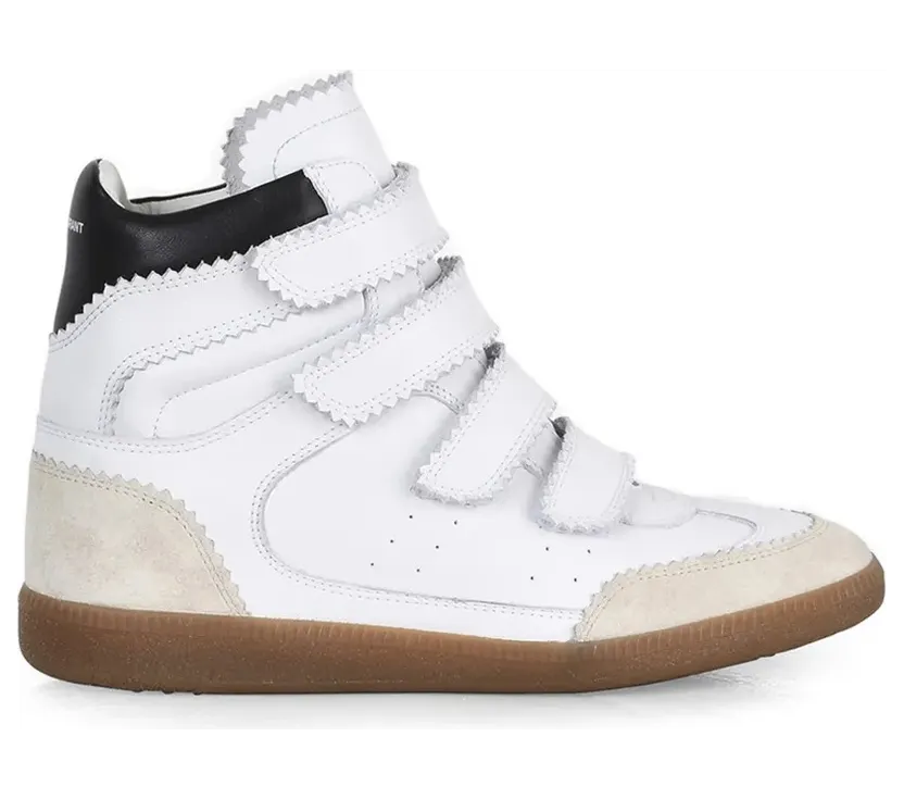 ISABEL MARANT ‘Bilsy’ High-Top- mit verstecktem Wedge-Absatz – Black (BK0015FAA1E21S)