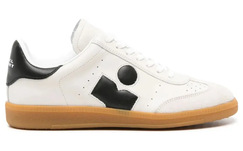 ISABEL MARANT Bryce leren – Beige (BK0014FAA4E11S)