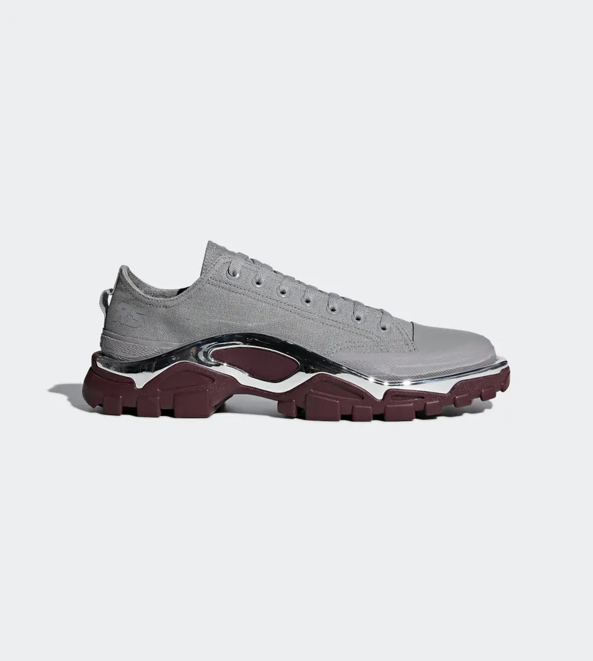 adidas Detroit Runner Raf Simons Grey Maroon