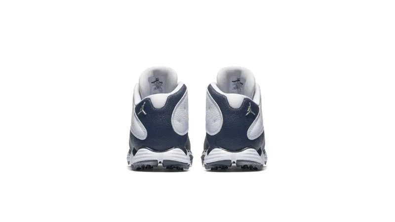 Jordan 13 Retro Golf White Navy Blue White/Navy Blue (917719-100)