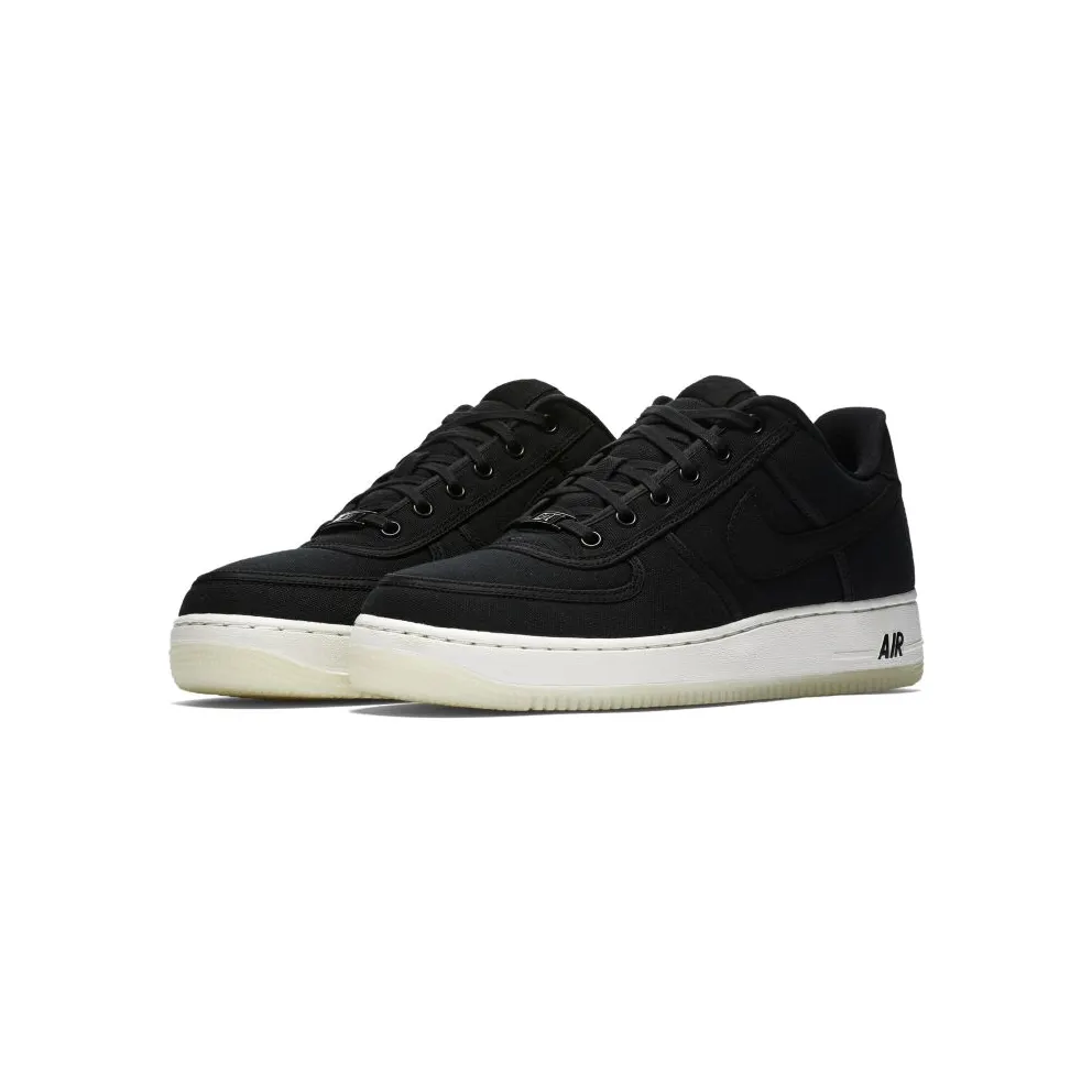 Nike Air Force 1 Low Canvas Black Black/Black-Summit White (AH1067-004)