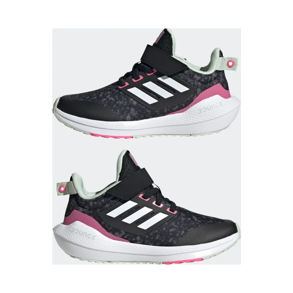 Adidas EQ21 Run 2.0 Bounce Sport Running Elastic Lace with Top Strap Core Black / Cloud White / Pulse Magenta (GV9481)