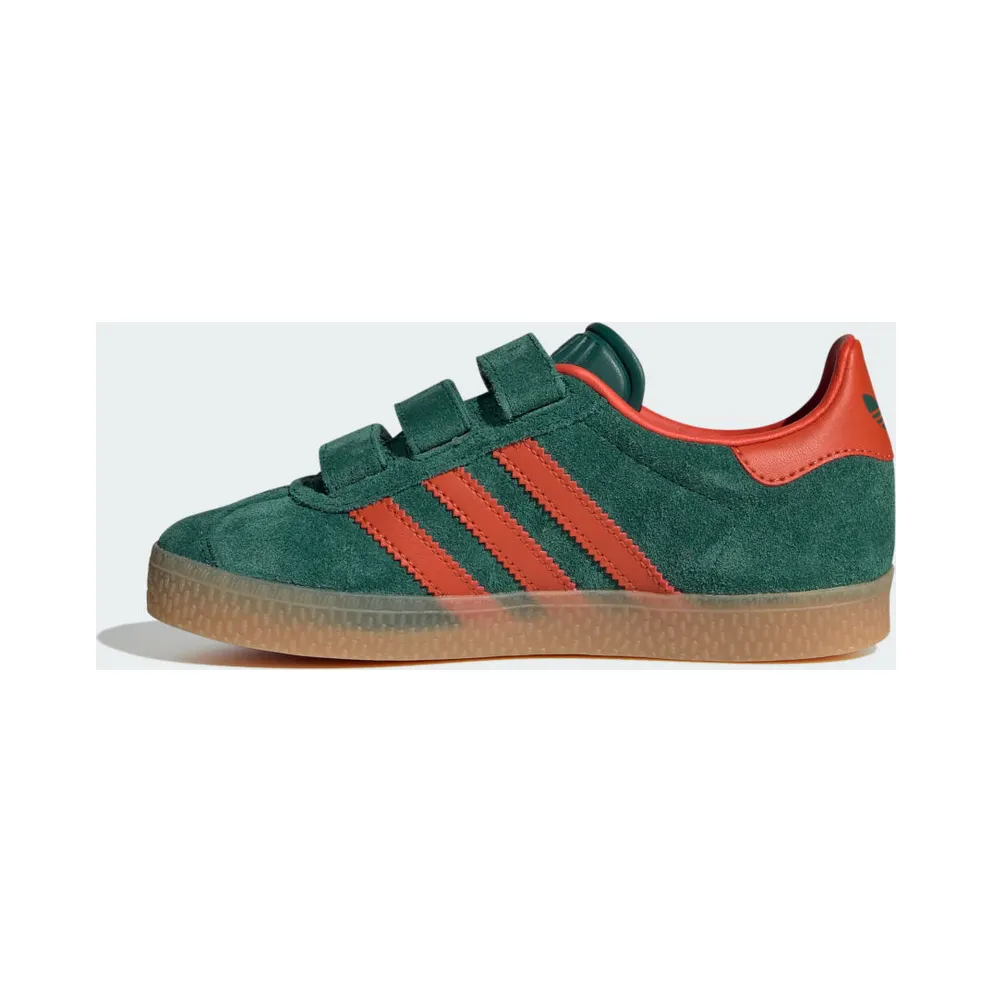 adidas Gazelle Kids Collegiate Green / Preloved Red / Gum (IE8674)