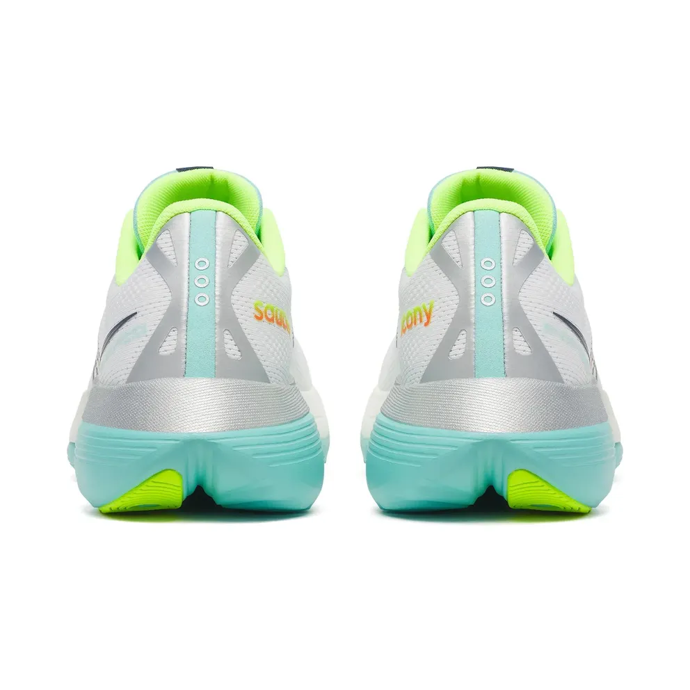 SAUCONY Endorphin Trainer “White / Aqua” (S10996-120)