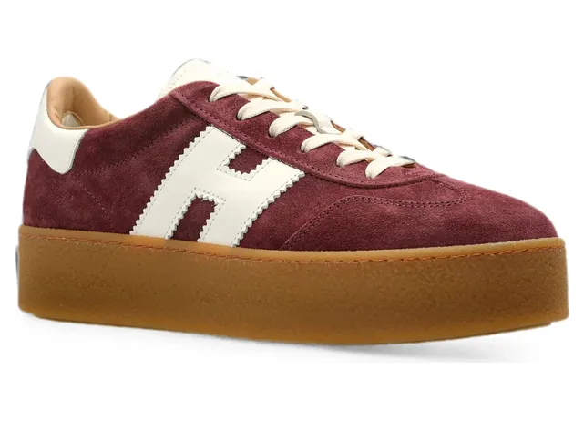 Hogan Cool Logo-patch Platform “Red/White” (HXW6980FB60U L60UUJ) (4)