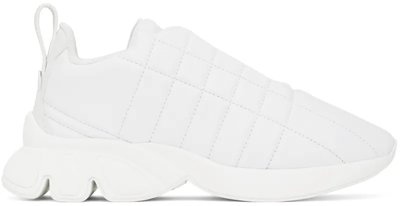 Burberry White Quilted Leather (8056654)