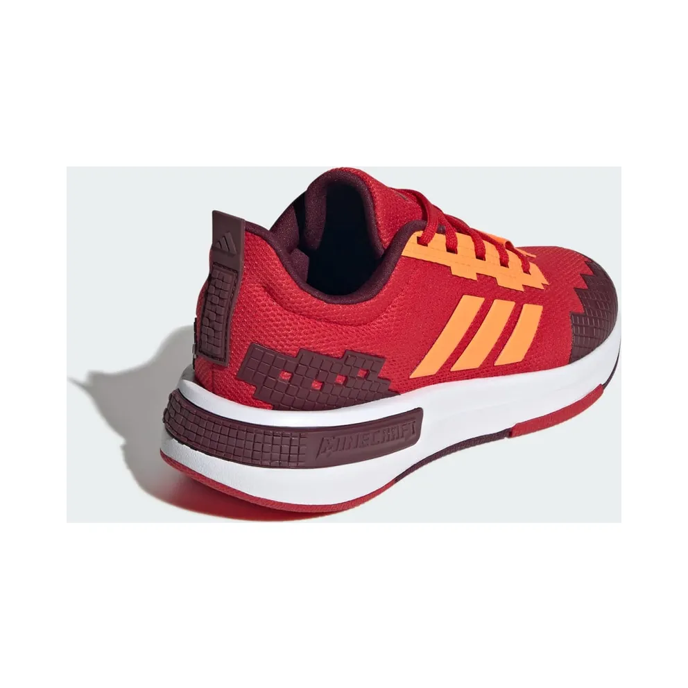 Adidas Pro Minecraft GS “Better Scarlet Lucid Orange” (JR1968)