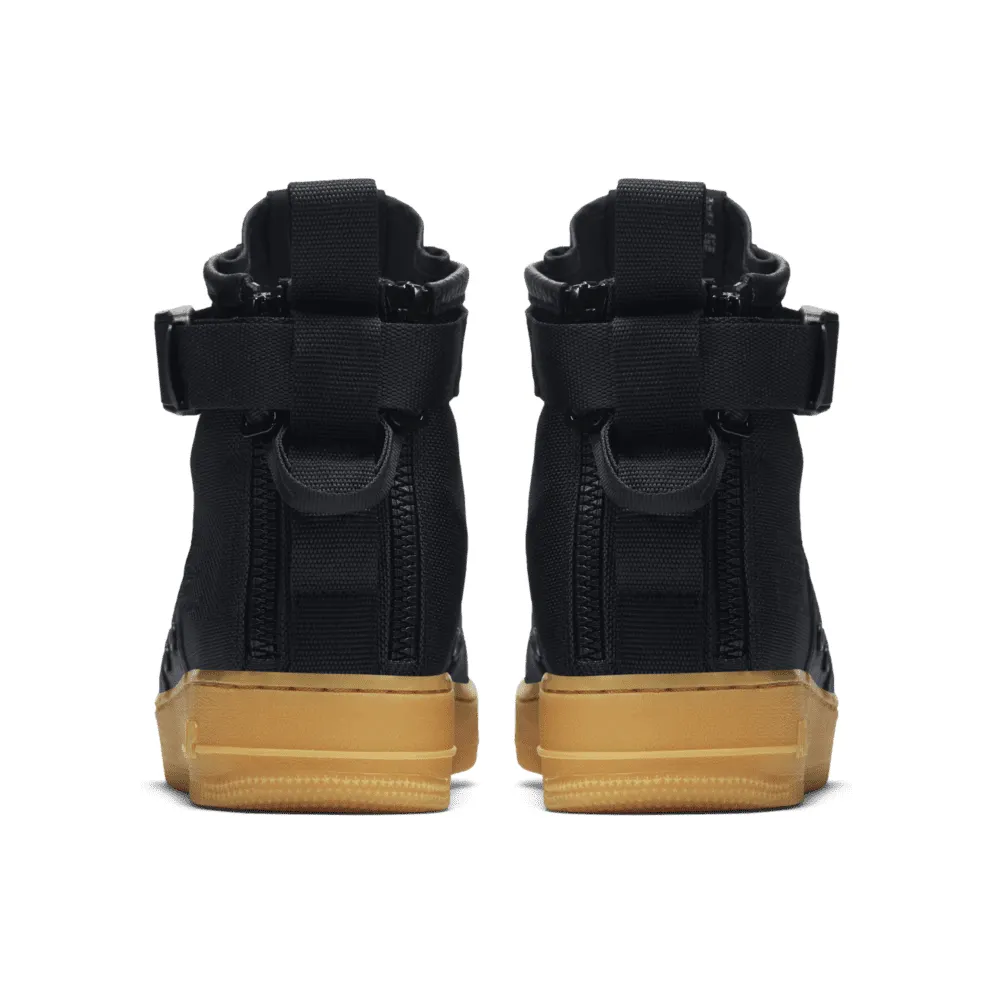 Nike SF Air Force 1 Mid Black Gum Black/Black-Gum Light Brown (917753-003)