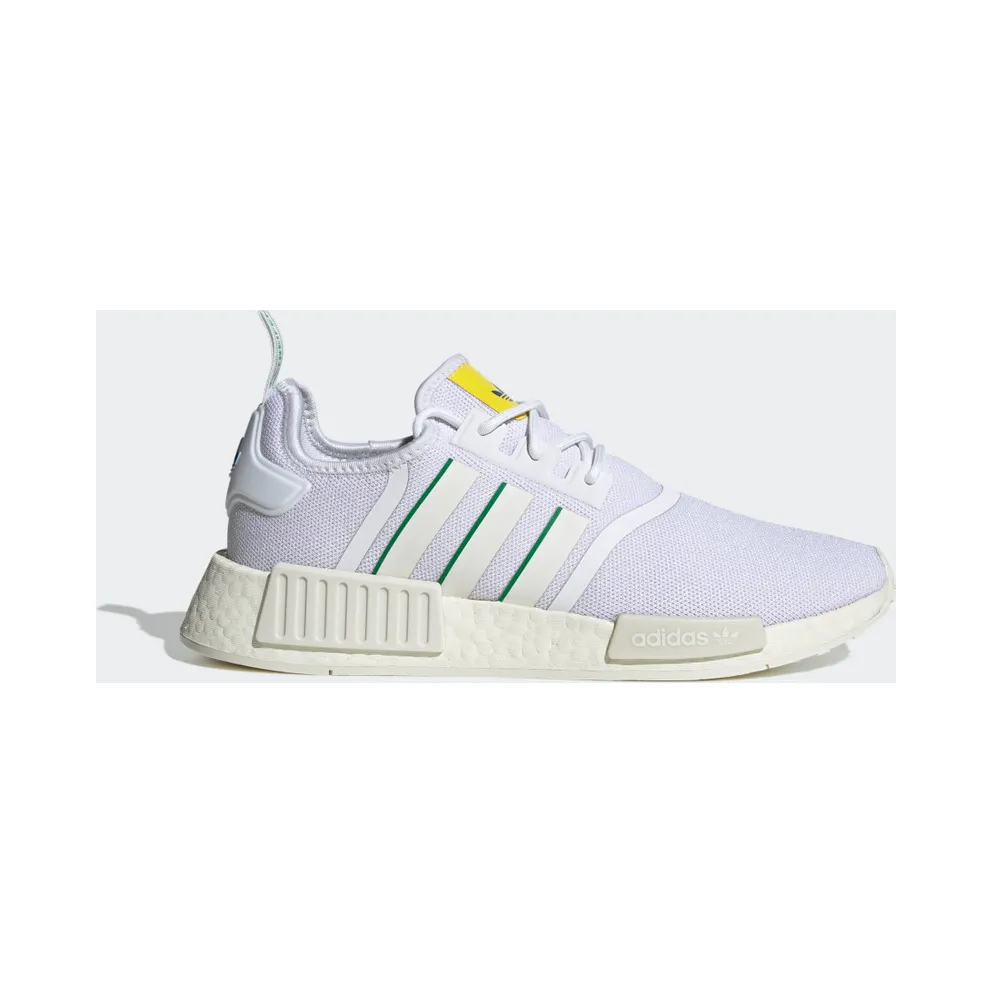 Adidas NMD_R1 Cloud White / Off White / Green (GX9885)