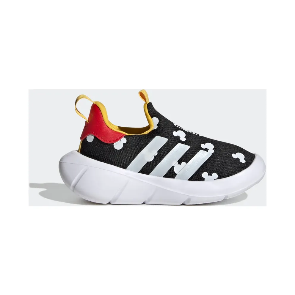 adidas Disney x MONOFIT Trainer Lifestyle Slip-On Schuh Core Black / Cloud White / Better Scarlet (HP7774)