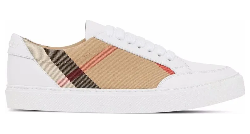 Burberry House Check Low Top Optic White Archive Beige (8056712)