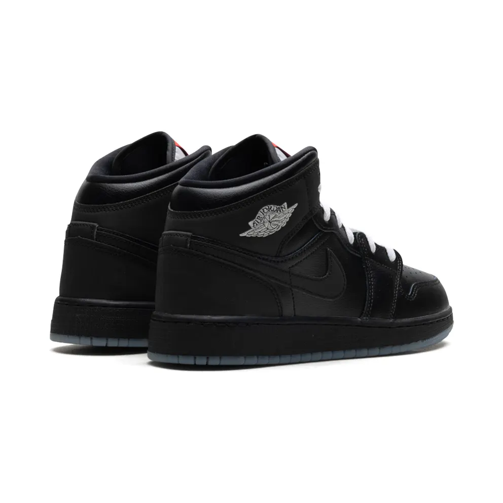 Jordan 1 Mid SE GS “Black Metallic Reimagined” (HV5180-010)