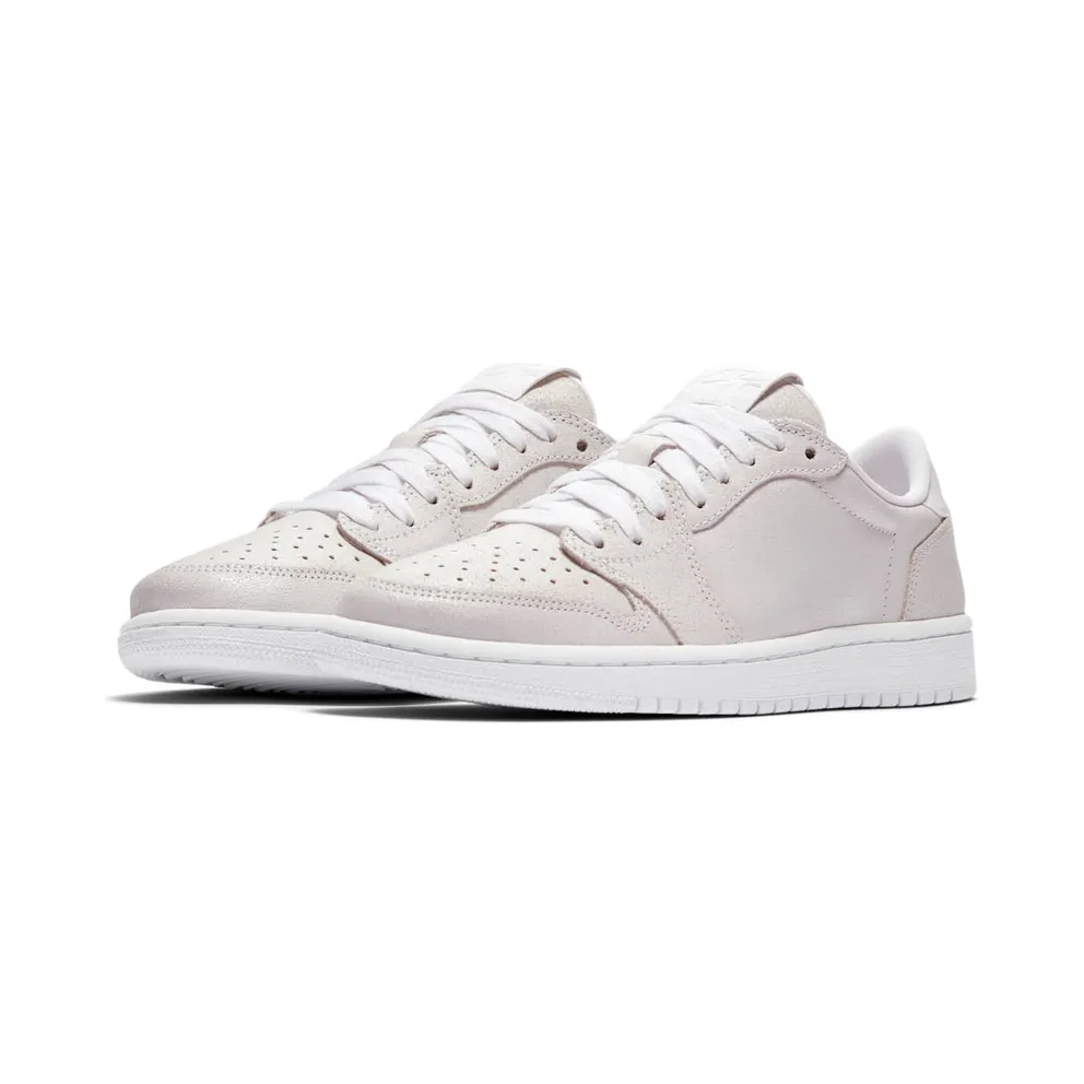 Air Jordan I 1 AJ Retro Low No Swoosh Off-White/White (AH7232-100)