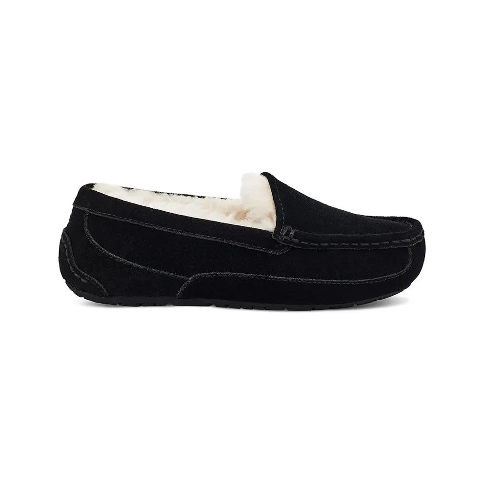 UGG Ascot Slipper Black Suede (1120886K-BLKS)
