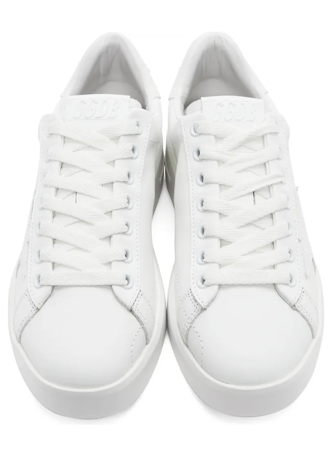 Golden Goose White Purestar Sneakers (GWF00197.F000541.10100) (5)