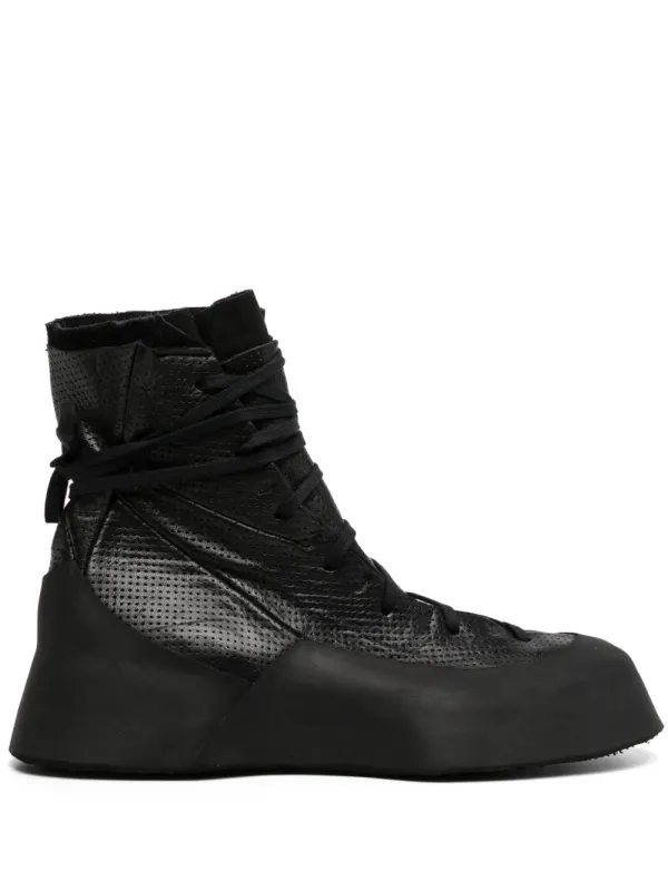 Leon Emanuel Blanck High-Top- mit Reißverschluss – Black (DISTORTIONFHIGHBLK)