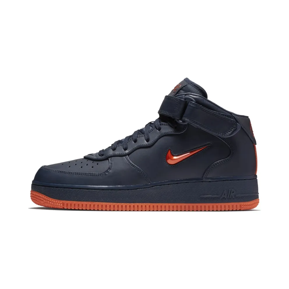 Nike Air Force 1 Mid NYC Obsidian Orange Obsidian/Brilliant Orange (AO1639-400)