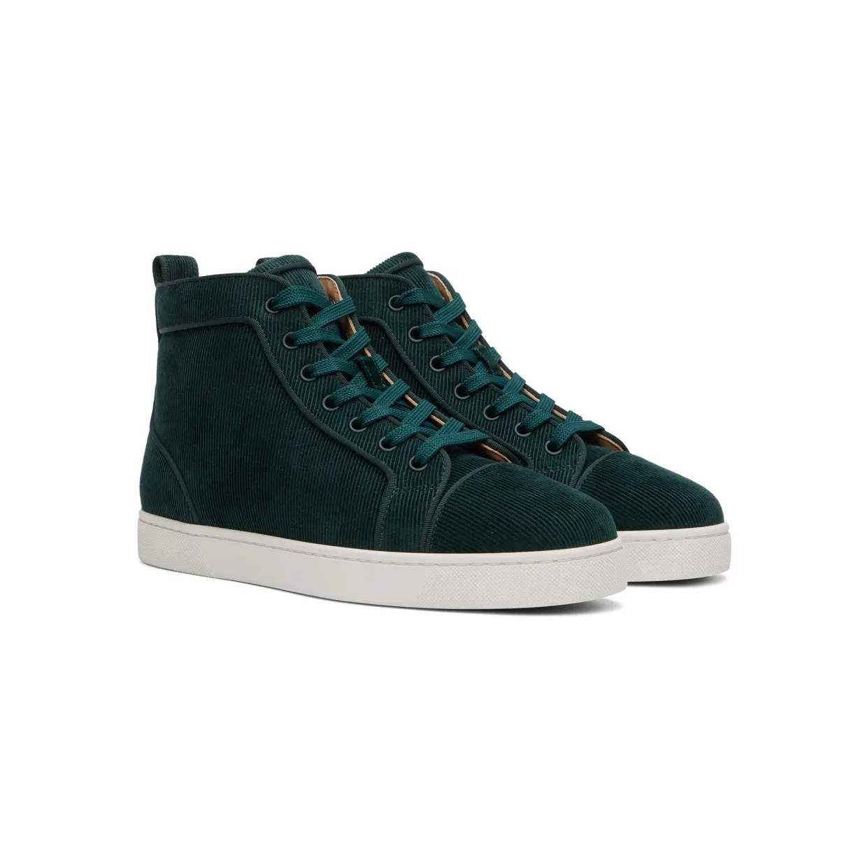Christian Louboutin Green Louis Sneakers (3220767) (4)