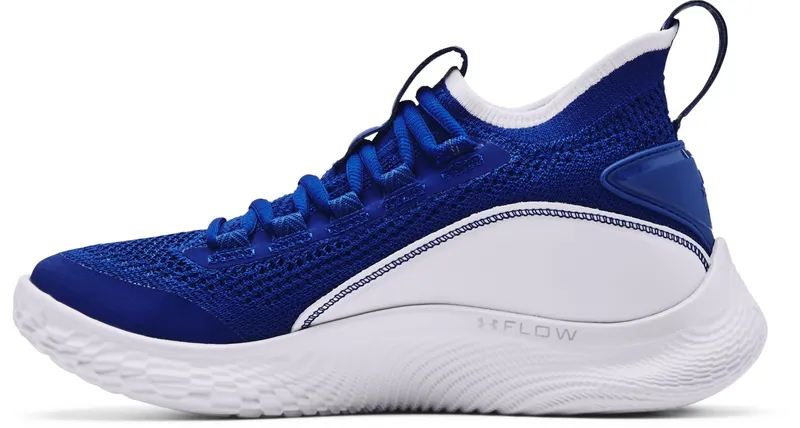 Under Armour Basketball Shoes Grade School Curry Flow 8 Blue (3023527-402)