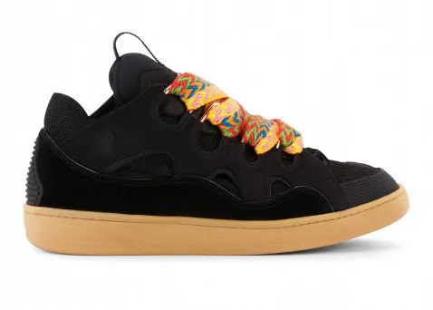 Lanvin Leather Curb Black (FM-SKRK11-DRAG-A2010)