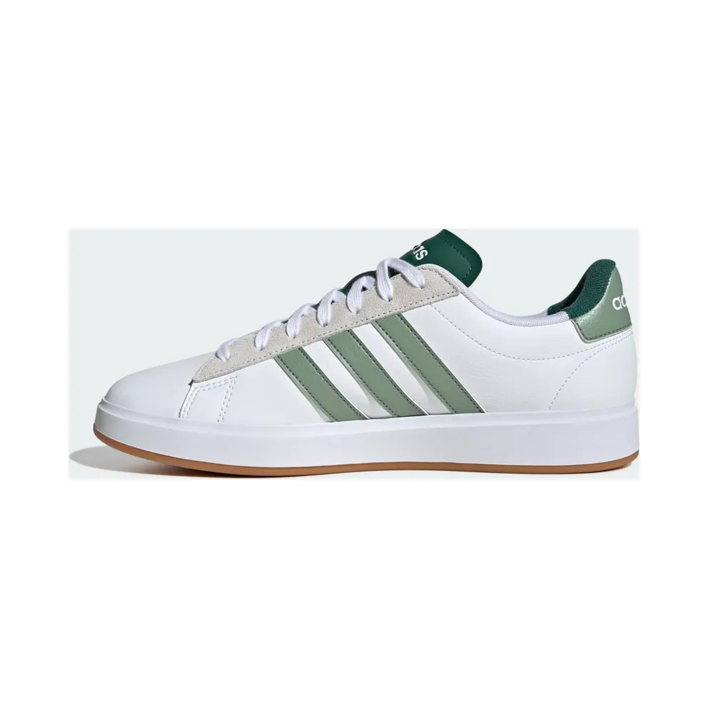 Adidas Grand Court 2.0 Cloud White / Silver Green / Collegiate Green (JH8690)