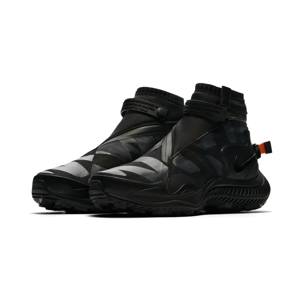 Nike NSW Gaiter Boot Black Anthracite Black/Anthracite-Team Orange-Black (AA0530-001)