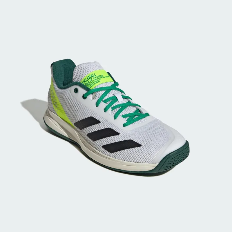 Adidas Pickleball Cloud White / Core Black / Collegiate Green (JQ0695)