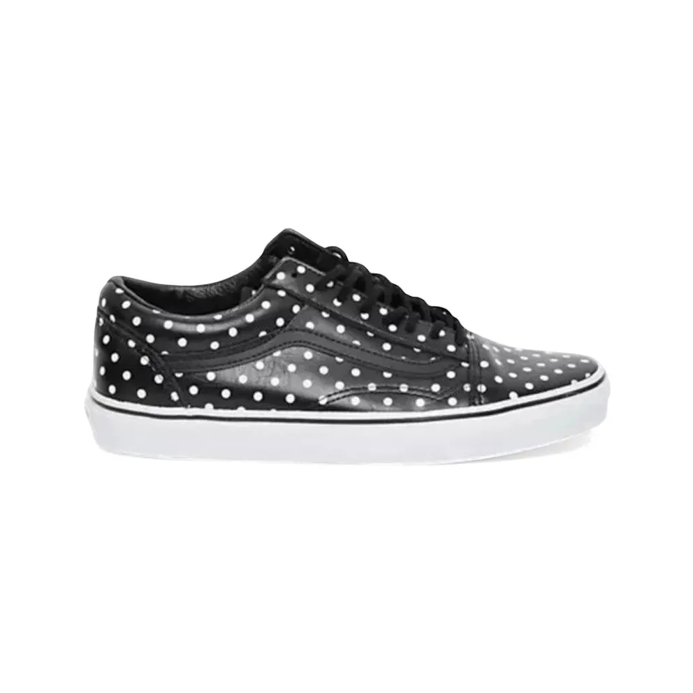 Vans Old Skool Leather Black Polka Dot (VN03Z6HUJ)