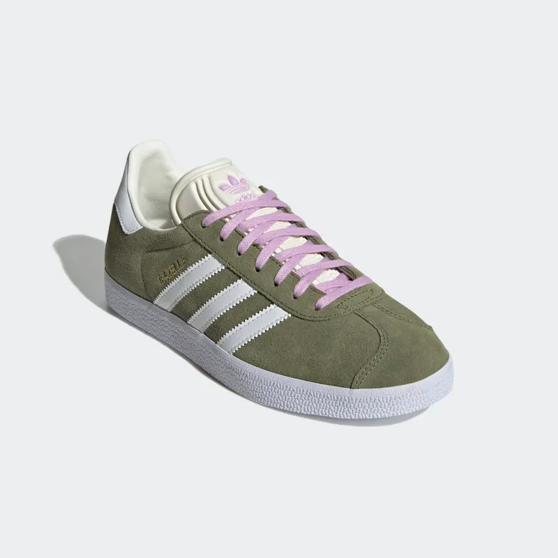 Adidas Gazelle Focus Olive / Cloud White / Off White (GX2055)