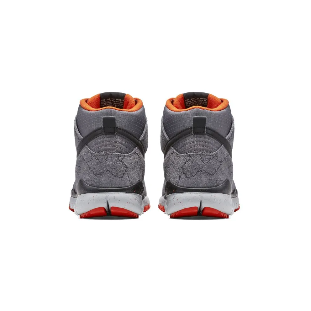 Nike SB Dunk High R/R Poler Dark Grey/University Orange-Black-White (806335-008)