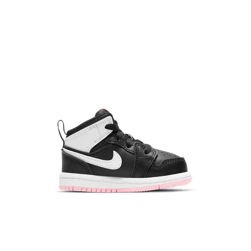Jordan 1 Mid White Black Light Arctic Pink (TD) (644507-061)
