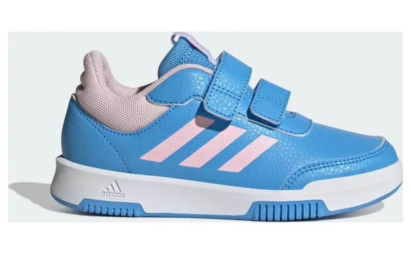 adidas Tensaur Hook and Loop Schuh Blue Burst / Clear Pink / Cloud White (IG8582)