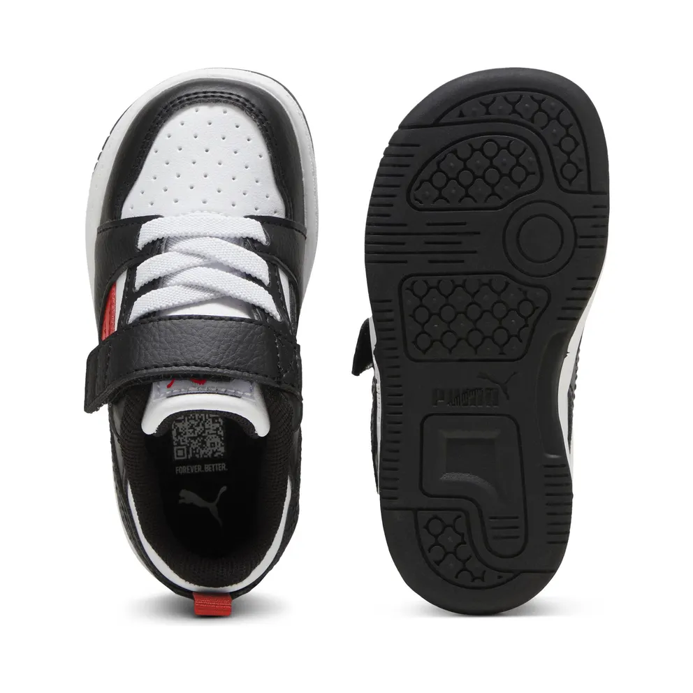 Puma Rebound v6 Lo “Puma White / For All Time Red / Puma Black” (397420_04)