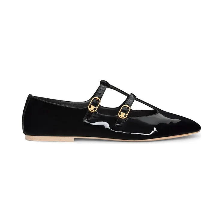 Celine Les Ballerines Celine Babies Black Patent (354684582C.38NO)