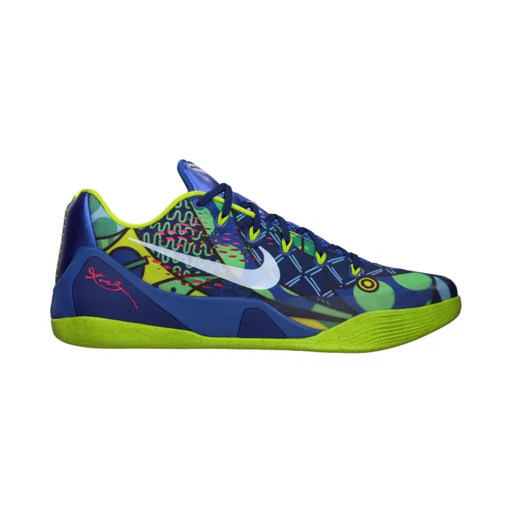Nike Kobe 9 EM ‘Brazil’ Game Royal/White-Venom Green (646701-413)