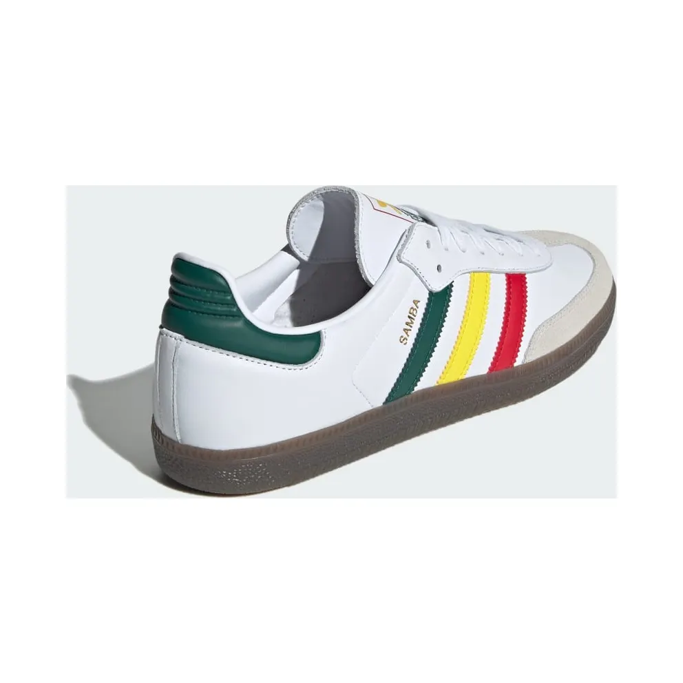 adidas Samba OG Cloud White / Yellow / Collegiate Green (IH3118)