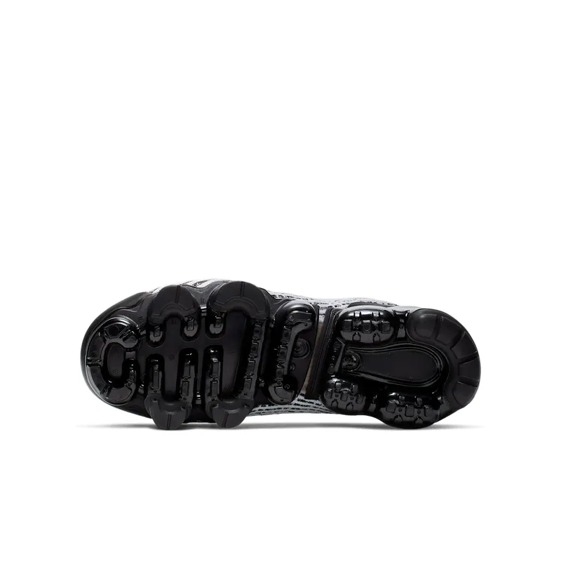 Nike Air VaporMax Flyknit 3 White Black (GS) White/Black-Volt (BQ5238-103)